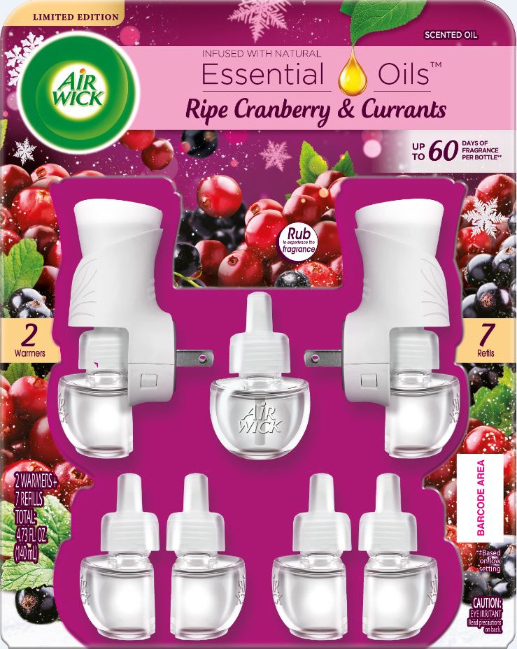AIR WICK® Scented Oil - Ripe Cranberries & Currants - Kit